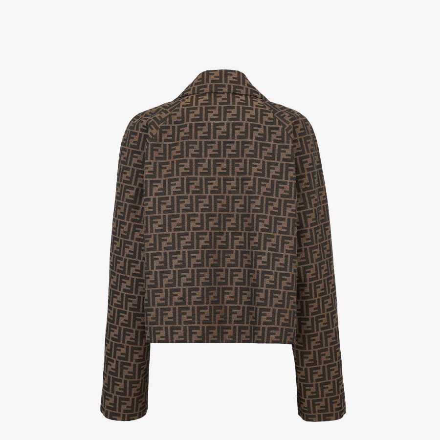 Women Fendi Jackets | Jacket Brown