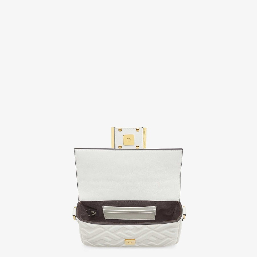 Kids Fendi Accessories | Baguette Mini White