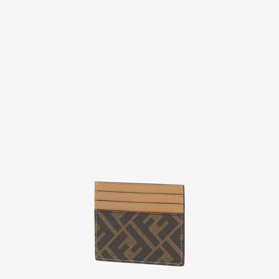 Men Fendi Card Holders | Card Holder Brown