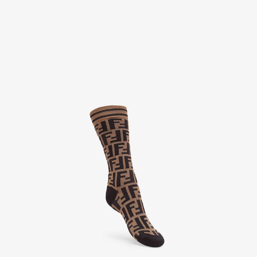 Women Fendi Tights & Socks | Socks Multicolor