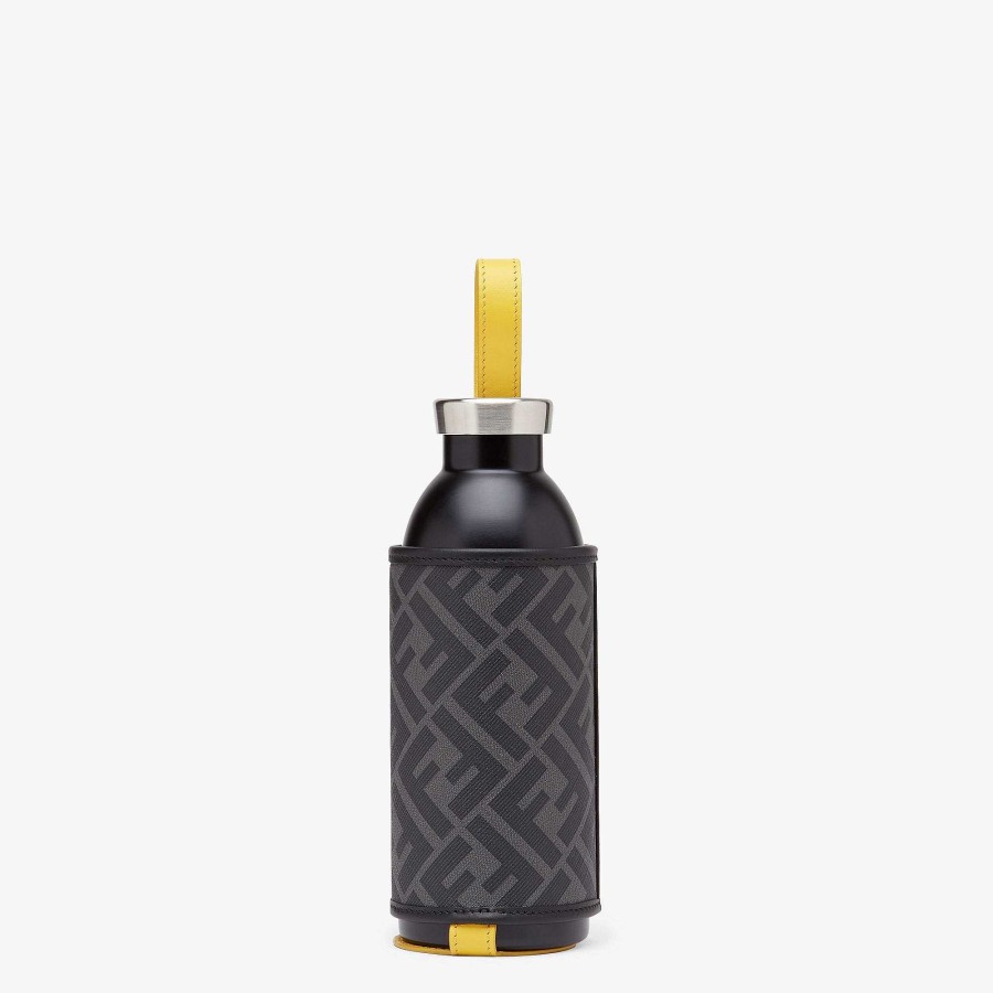 Men Fendi Travel & Lifestyle | Bottle Holder Black