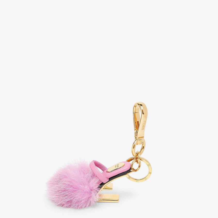 Women Fendi Tech And Lifestyle Accessories | Fendi First Shoes Charm Pink