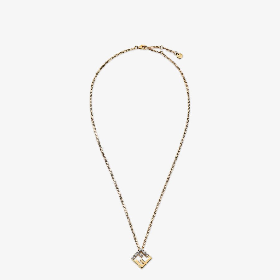 Women Fendi Necklaces | Forever Fendi Necklace Gold