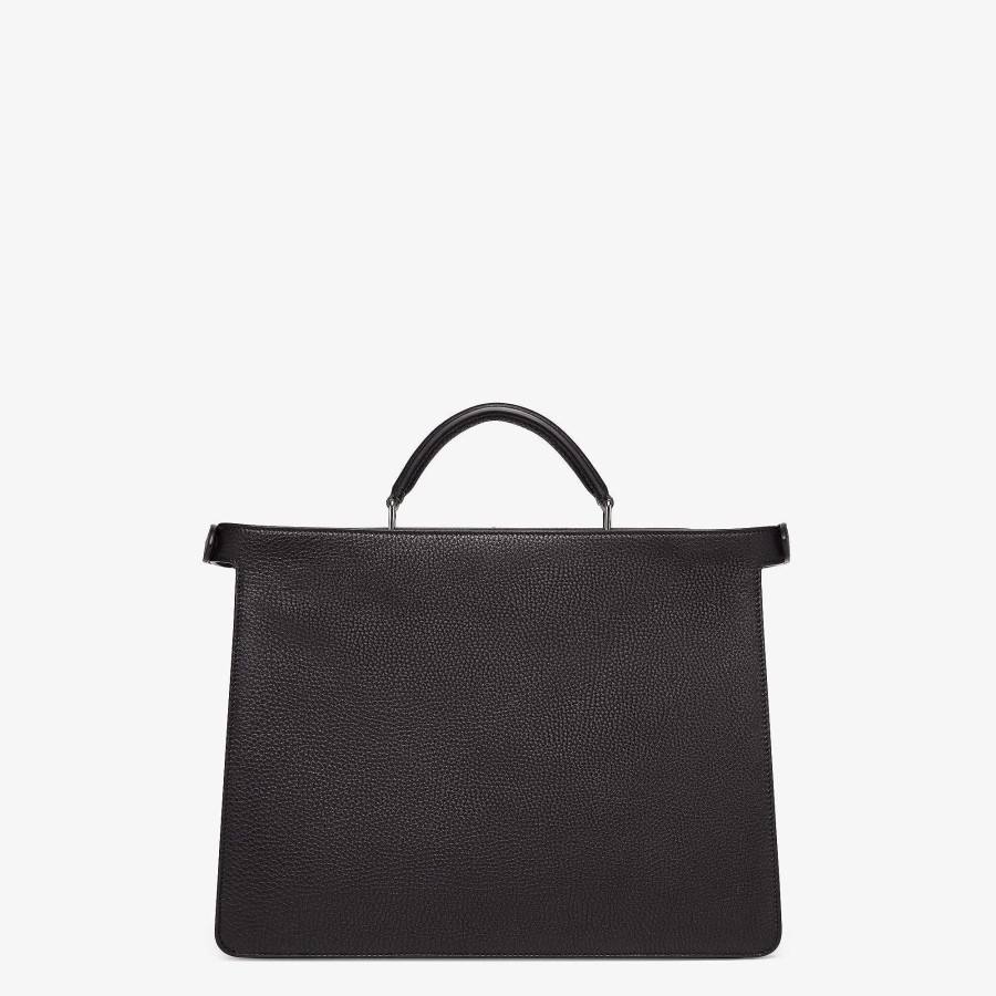 Men Fendi Timeless | Peekaboo Iseeu Medium Black