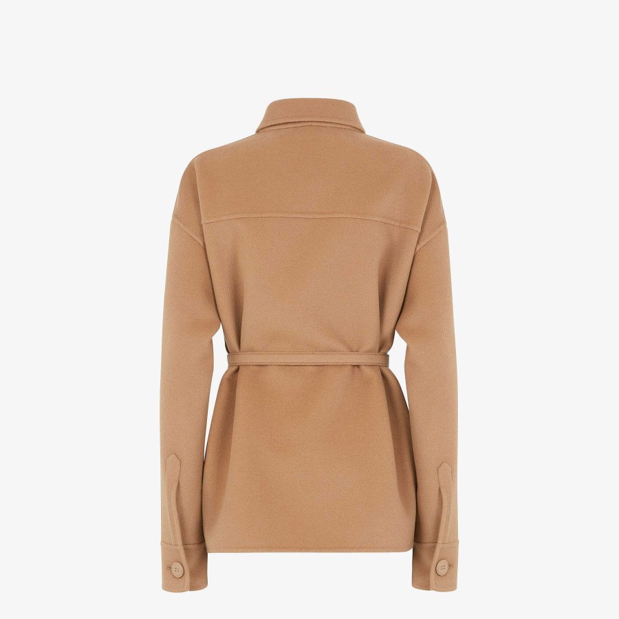 Women Fendi Jackets | Jacket Beige