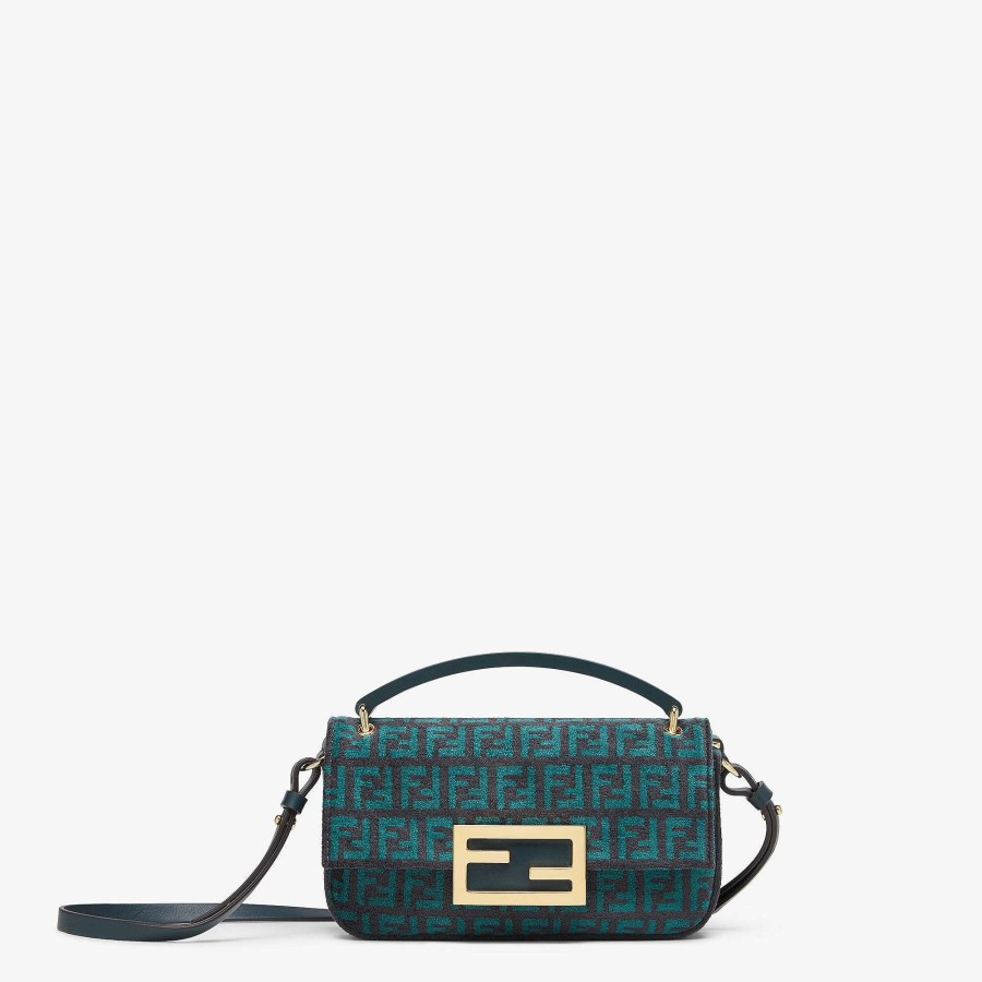 Women Fendi Mini Bags | Baguette Phone Pouch Multicolor