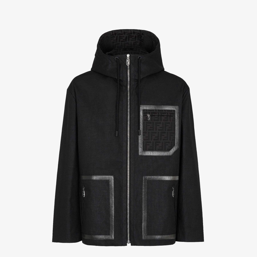 Men Fendi Outerwear | Blouson Black