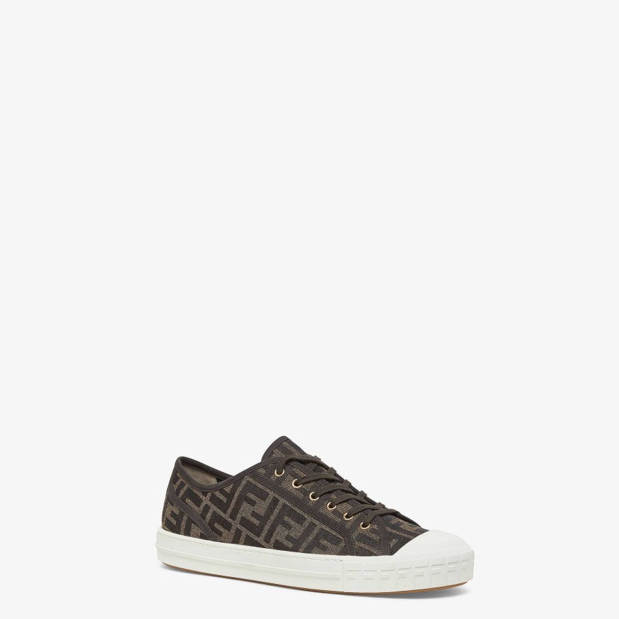 Women Fendi Sneakers | Domino Brown