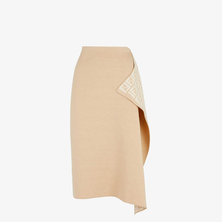 Women Fendi Skirts | Skirt Beige