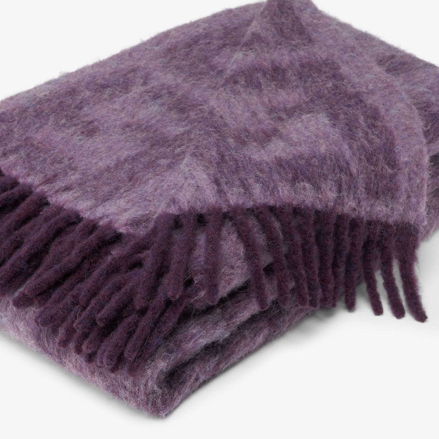 Men Fendi Scarves | Throw Blanket Purple