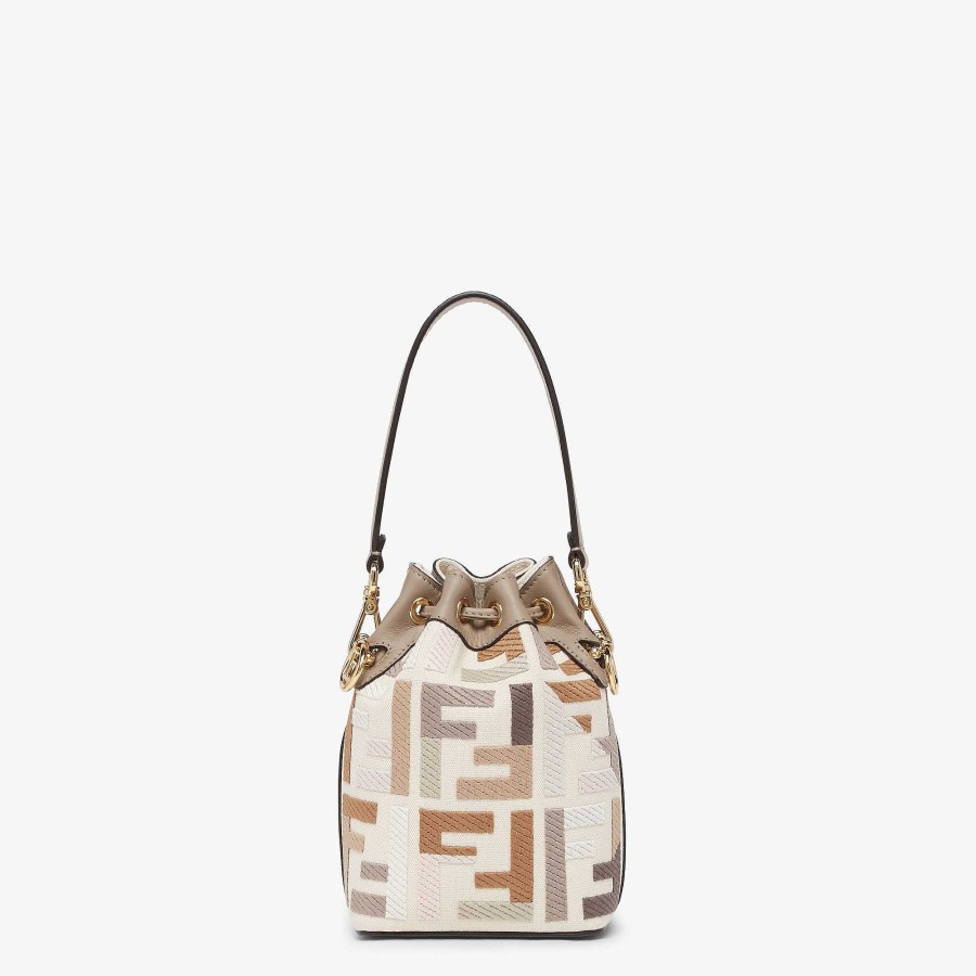 Women Fendi Bucket Bags | Mon Tresor Multicolor