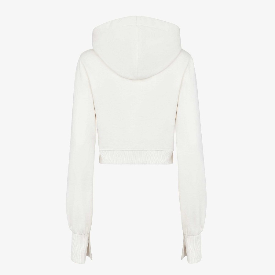 Women Fendi T-Shirts & Sweatshirts | Sweatshirt White