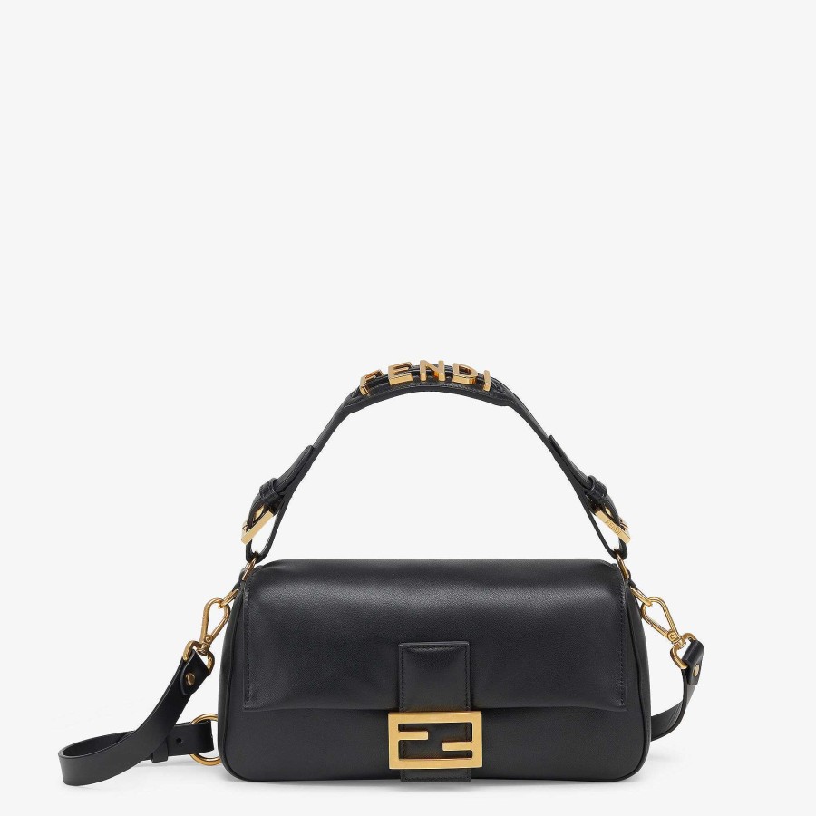 Women Fendi Shoulder & Crossbody Bags | Baguette Black