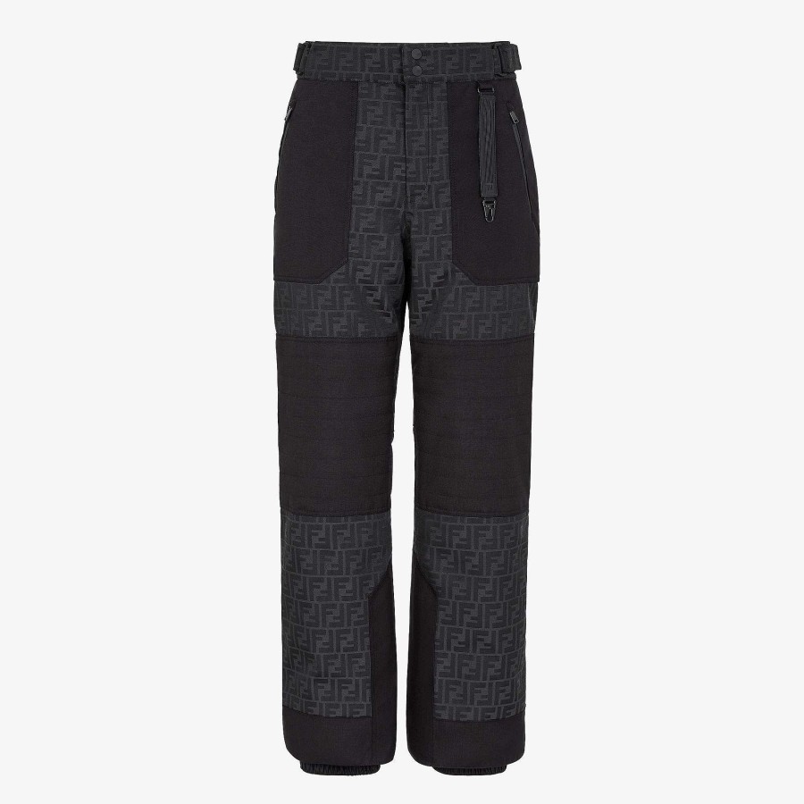 Men Fendi Skiwear | Ski Pants Black