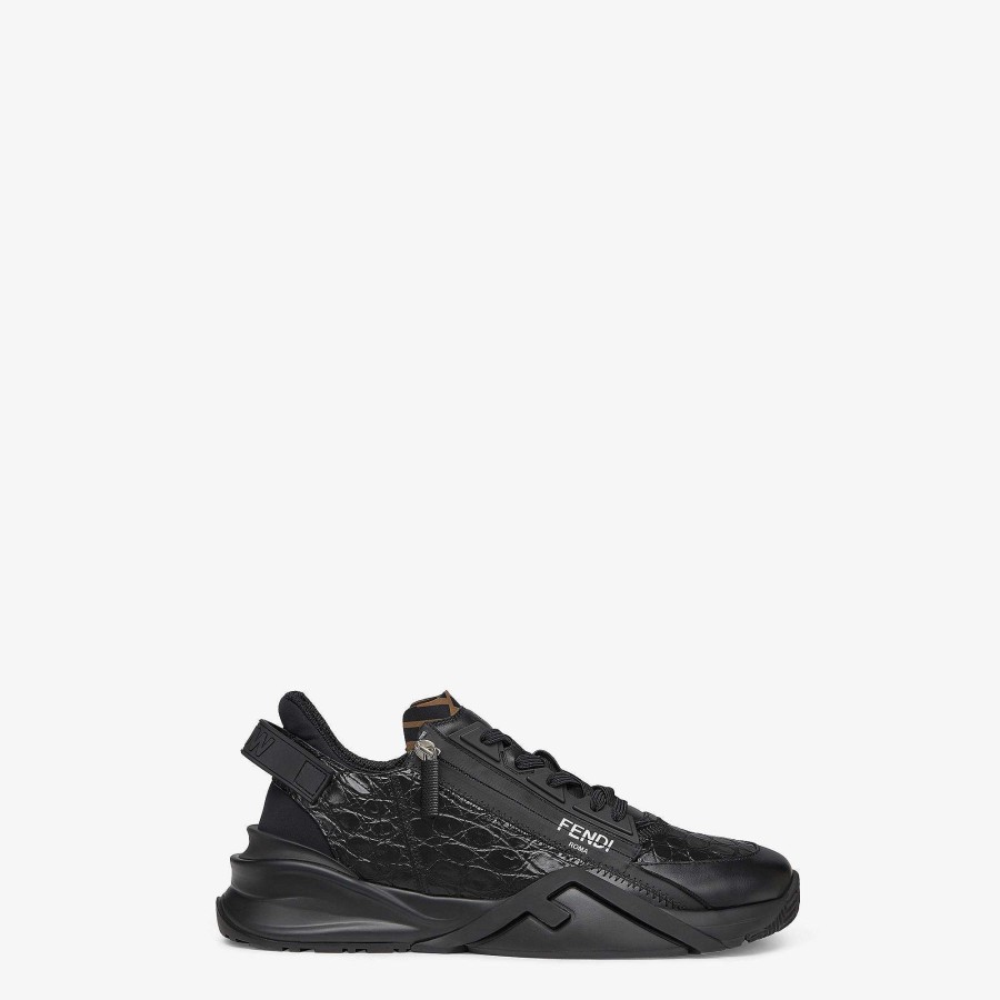 Men Fendi Sneakers | Fendi Flow Black