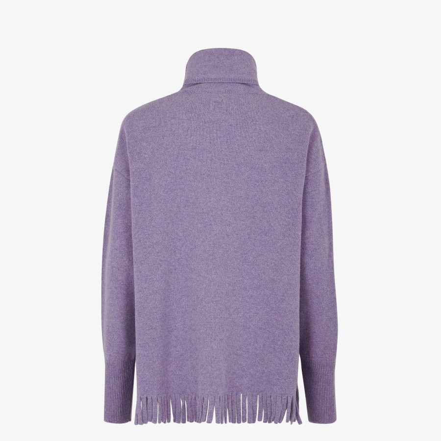 Men Fendi Knitwear | Sweater Purple