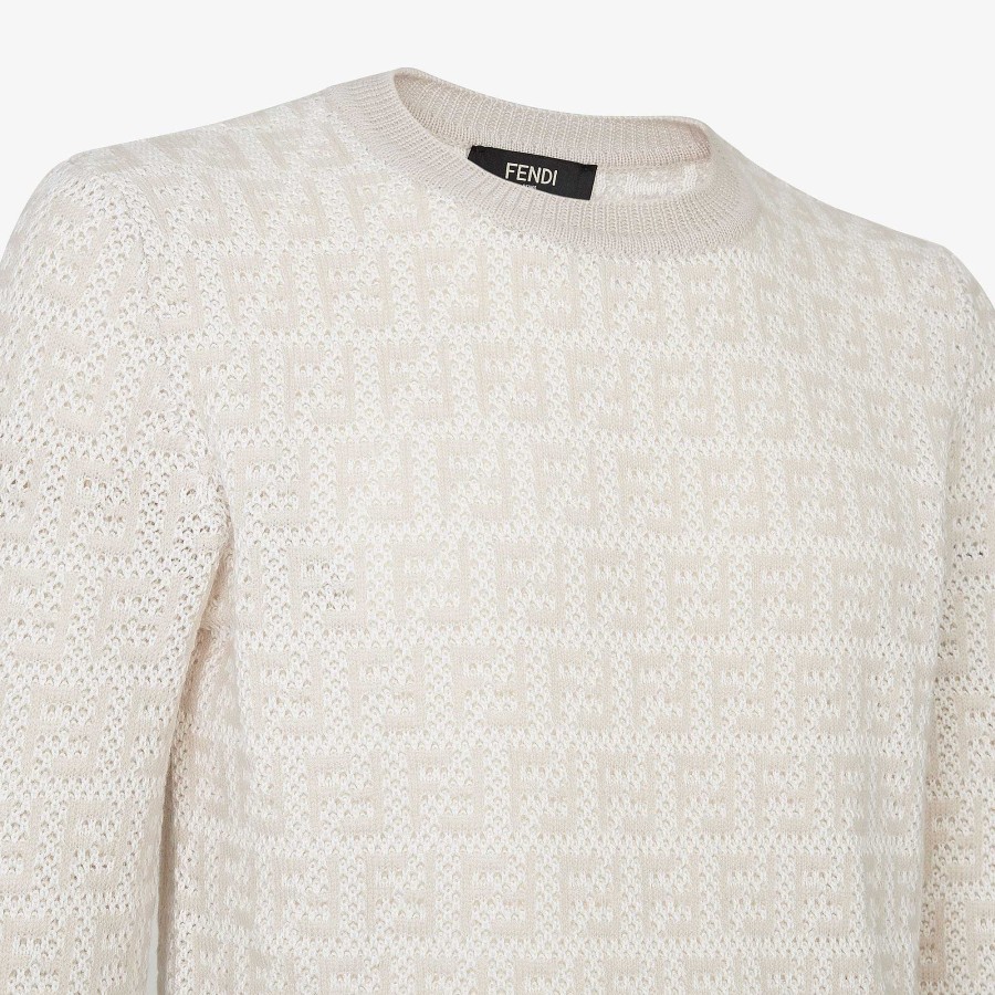 Men Fendi Knitwear | Sweater Beige