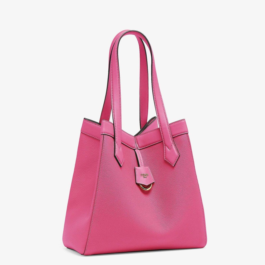 Women Fendi Bucket Bags | Fendi Origami Medium Pink