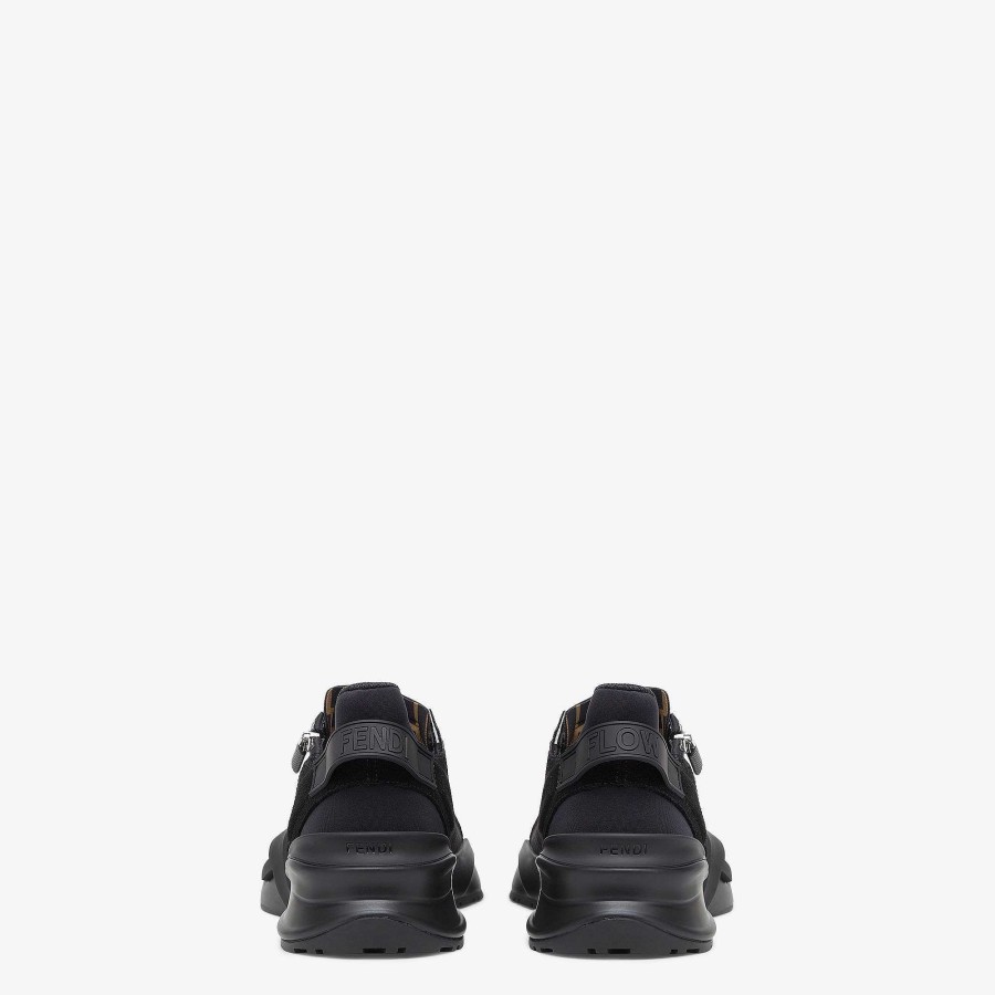 Men Fendi Sneakers | Fendi Flow Black