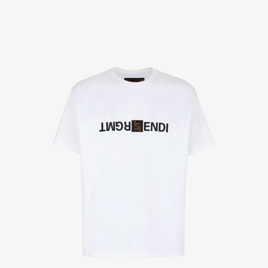 Fendi X Frgmt X Pokemon Fendi T-Shirts & Polos | T-Shirt White