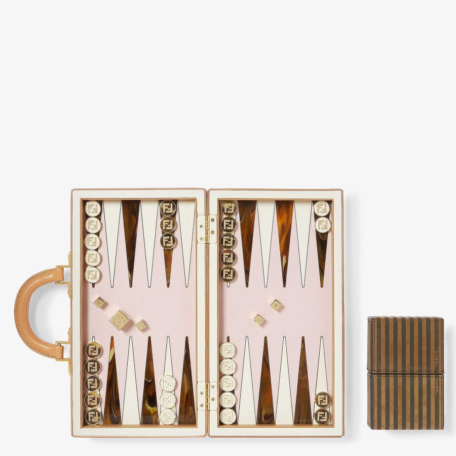 Home Decor & Lifestyle Fendi | Small Fendi Roma Backgammon Set Multicolor