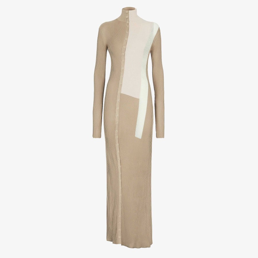 Women Fendi Dresses & Jumpsuits | Dress Beige