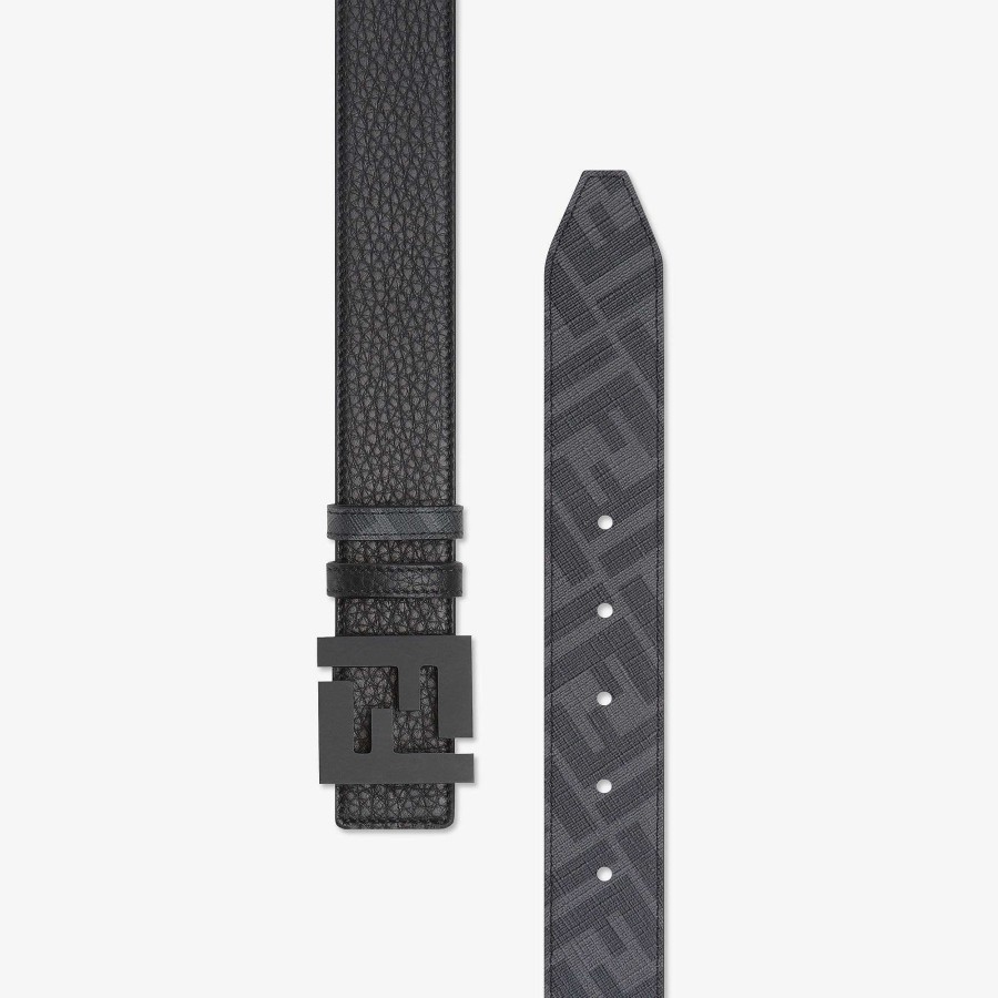 Men Fendi Belts | Ff Belt Black