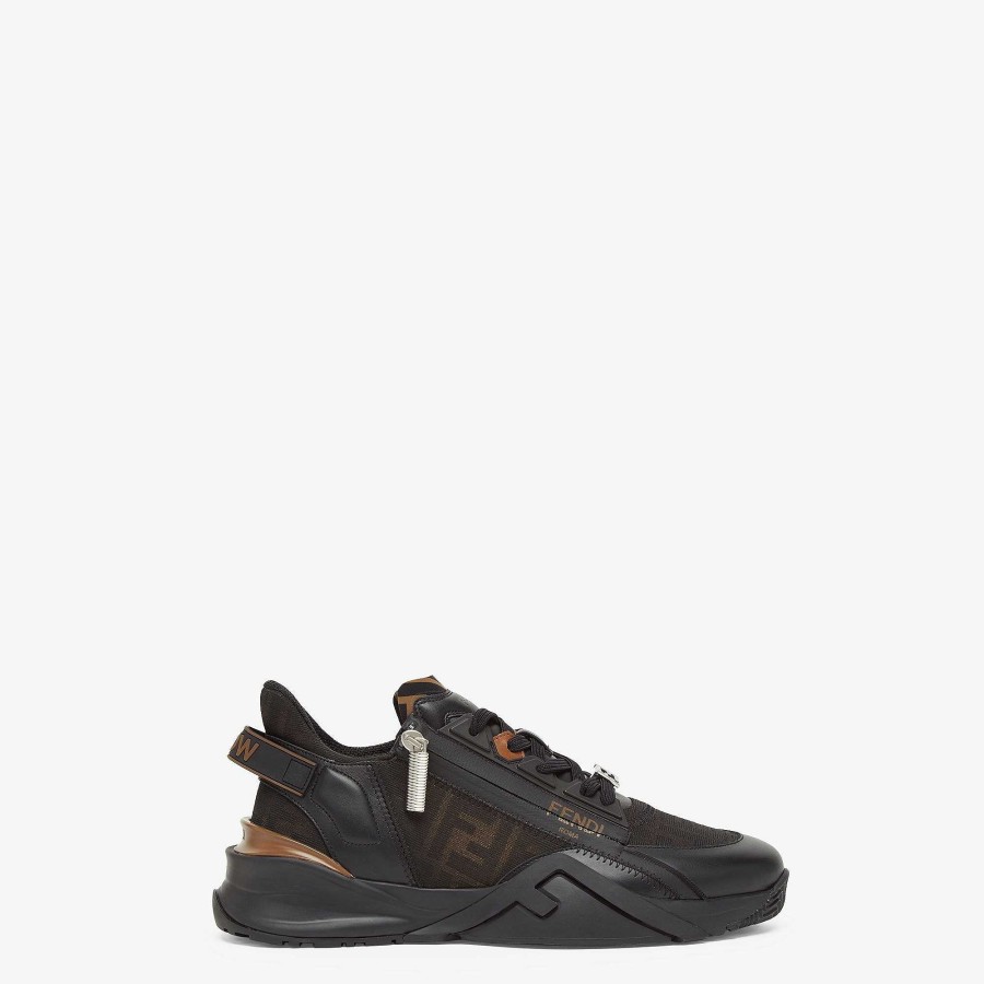 Men Fendi Sneakers | Fendi Flow Black