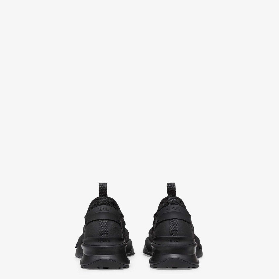 Men Fendi Sneakers | Fendi Flow Black