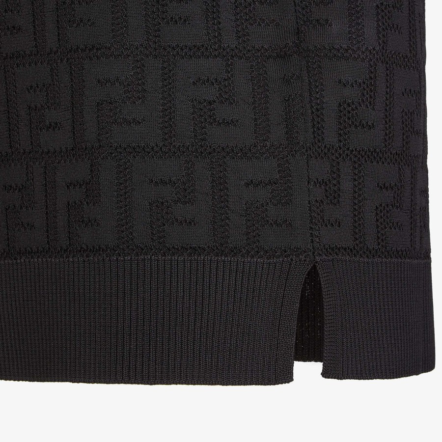 Women Fendi T-Shirts & Sweatshirts | Sweater Black