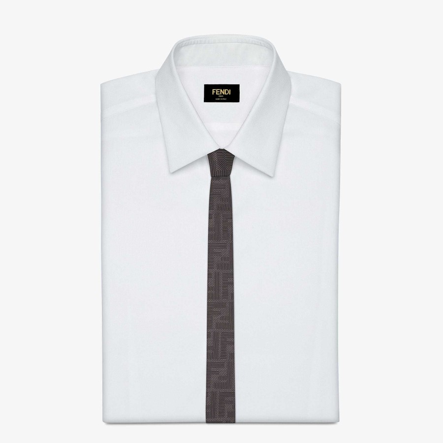 Men Fendi Ties | Tie Black