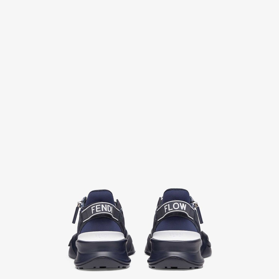 Men Fendi Sneakers | Fendi Flow Black