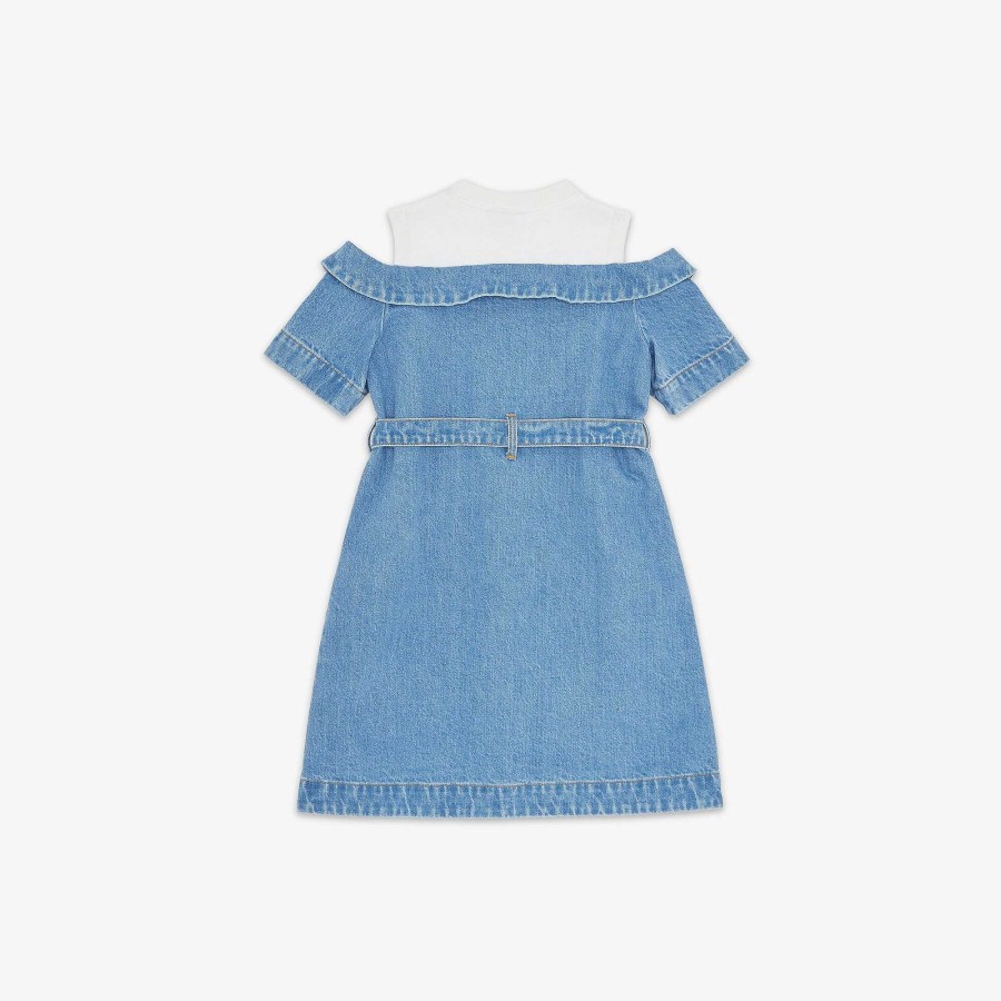 Kids Fendi Clothing | Junior Dress Blue