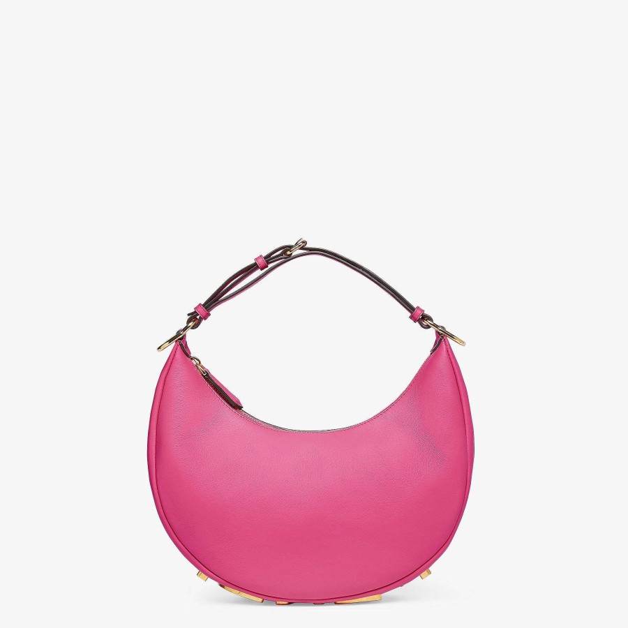 Women Fendi Hobo Bags | Fendigraphy Small Pink