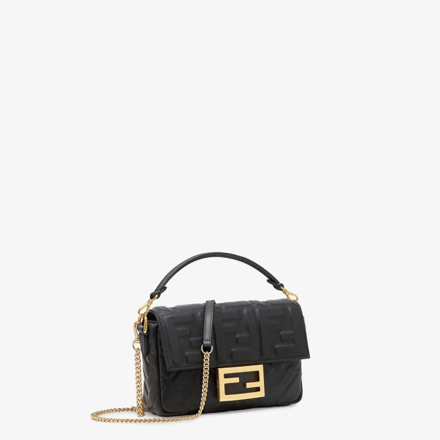 Kids Fendi Accessories | Baguette Mini Black