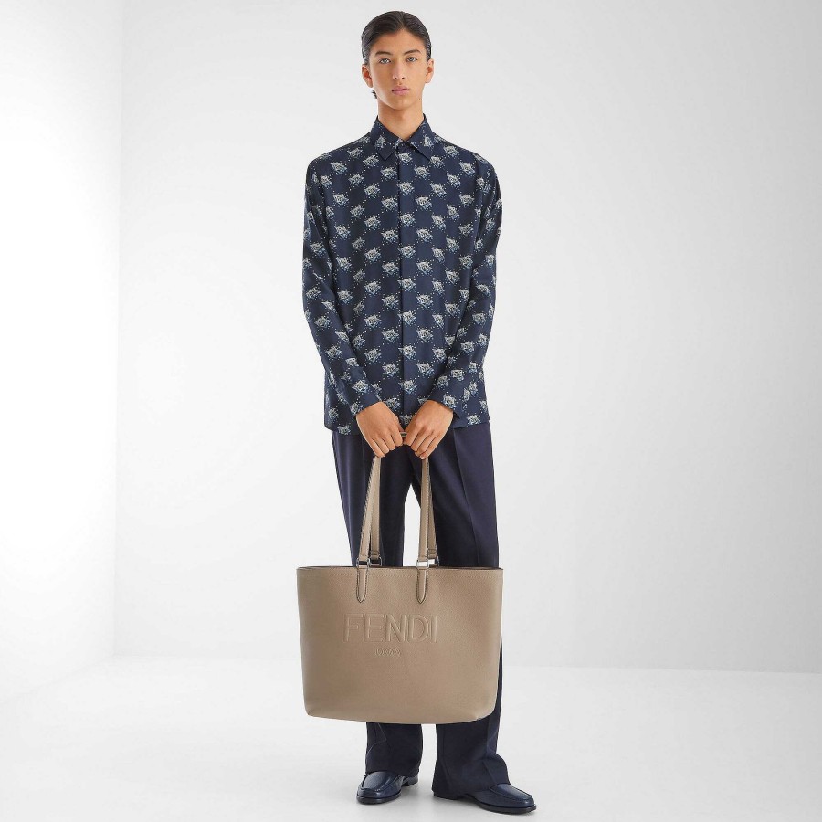 Men Fendi Shirts | Shirt Blue