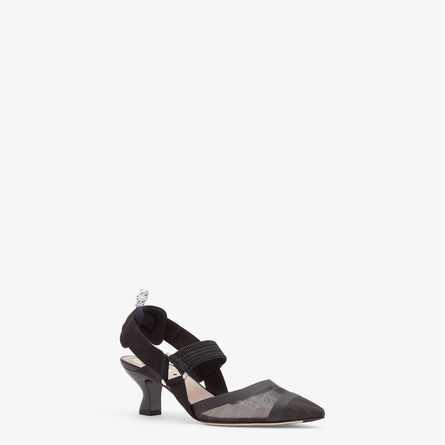 Women Fendi Pumps & Slingbacks | Colibri Black