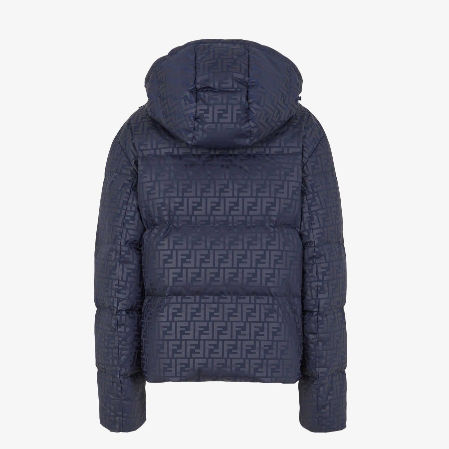 Women Fendi Activewear | Down Jacket Blue