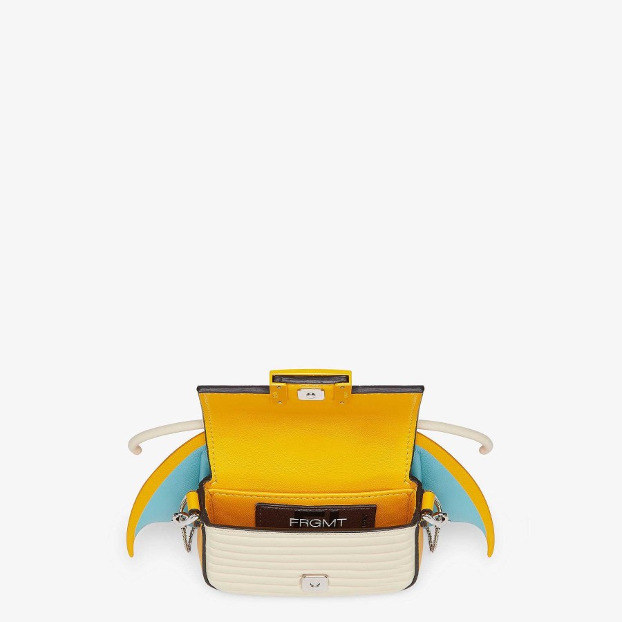 Fendi X Frgmt X Pokemon Fendi | Nano Baguette Charm Yellow