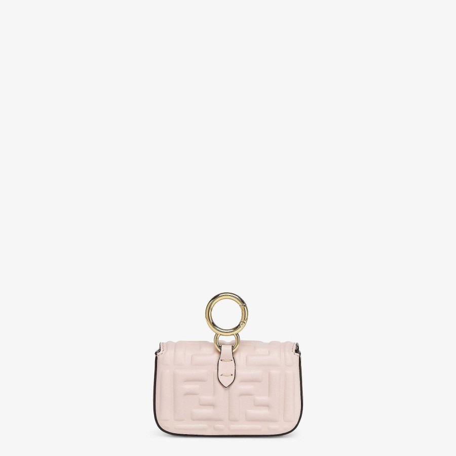 Kids Fendi Accessories | Nano Baguette Charm Pink