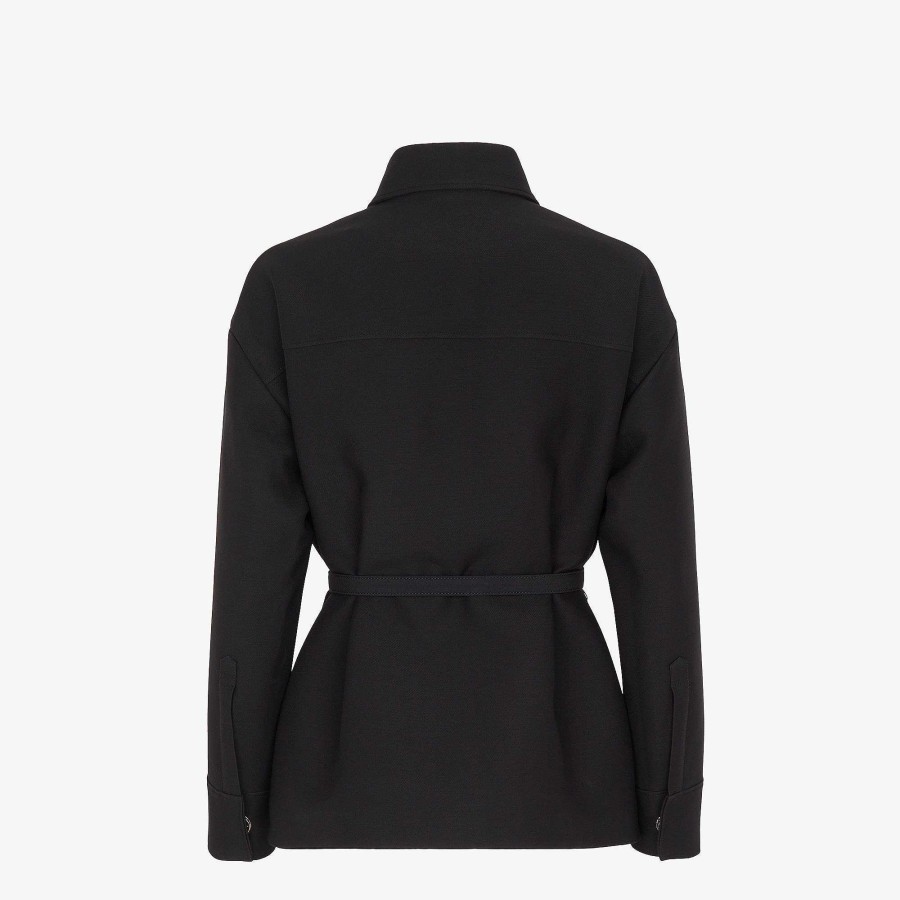 Women Fendi Jackets | Jacket Black