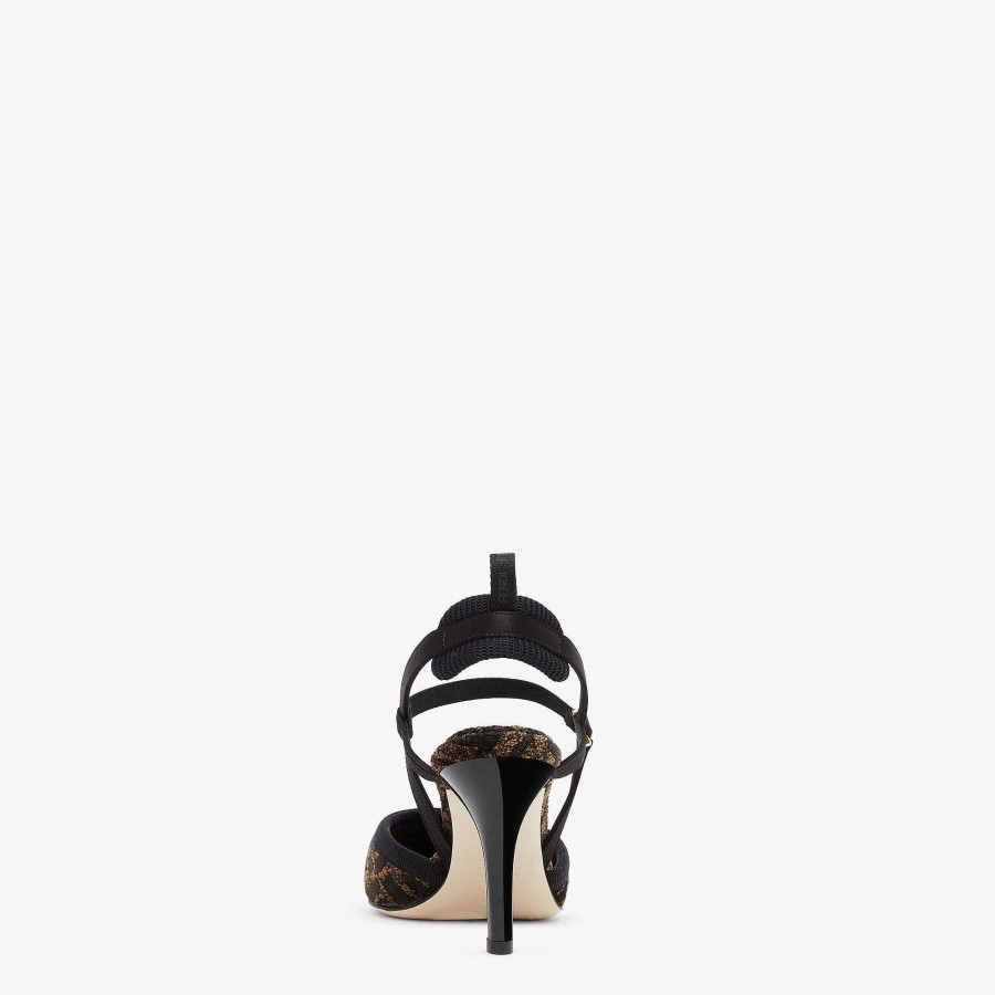 Women Fendi Pumps & Slingbacks | Colibri Lite Black