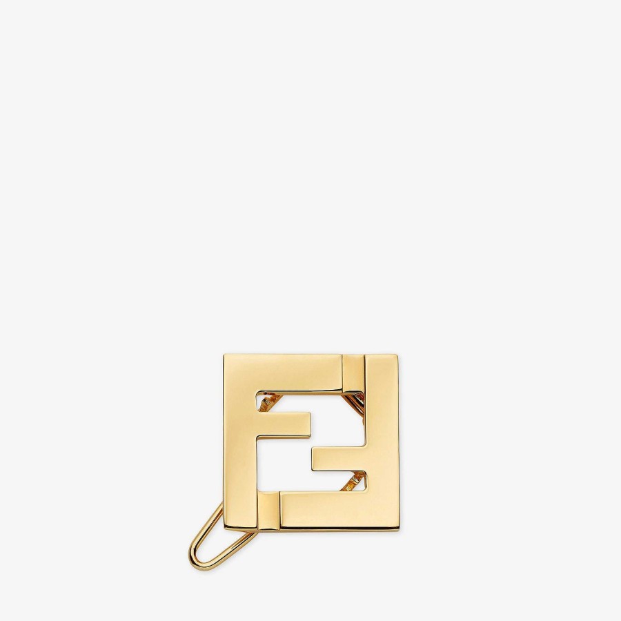 Women Fendi Hair Accessories | Forever Fendi Hair Clip Gold