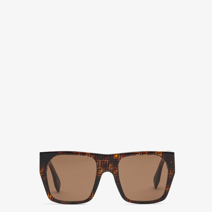 Women Fendi Sunglasses | Baguette Brown