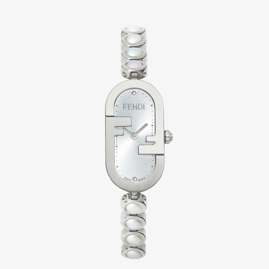 Women Fendi Watches | O'Lock Vertical Silver