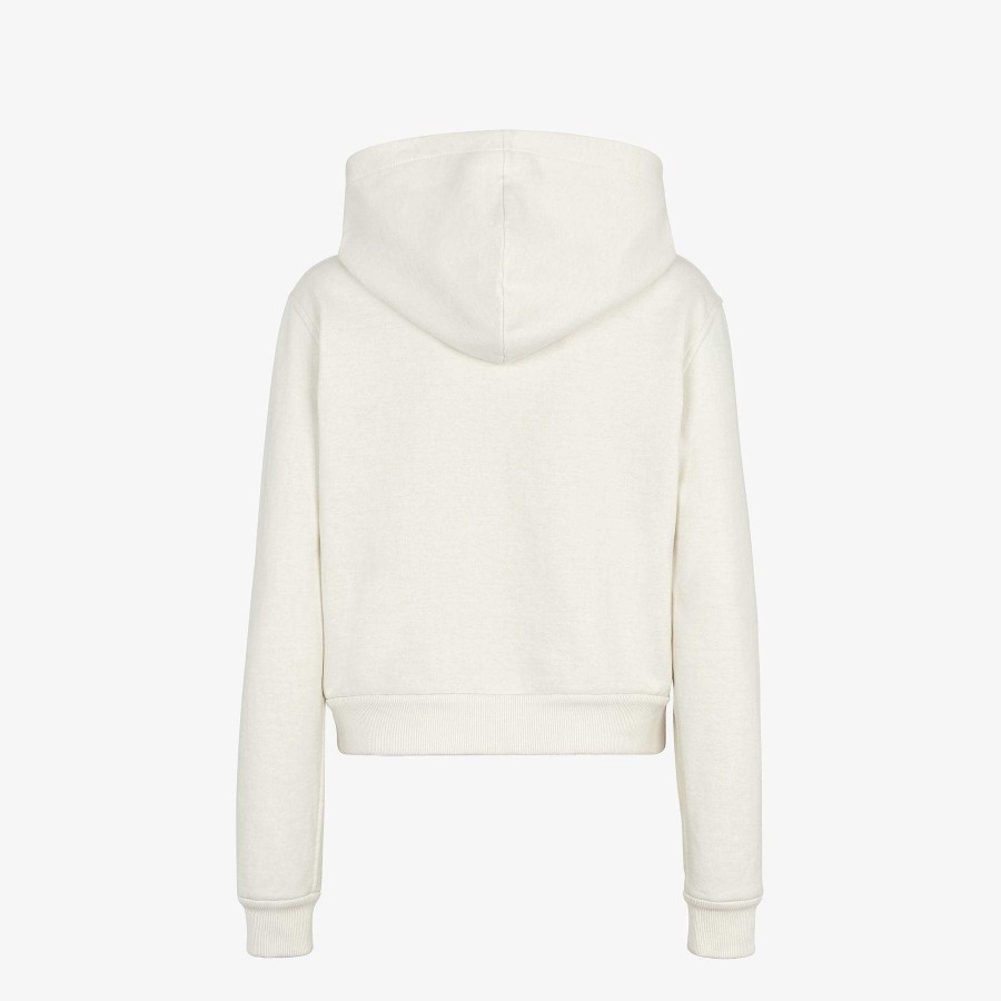 Women Fendi T-Shirts & Sweatshirts | Sweatshirt White