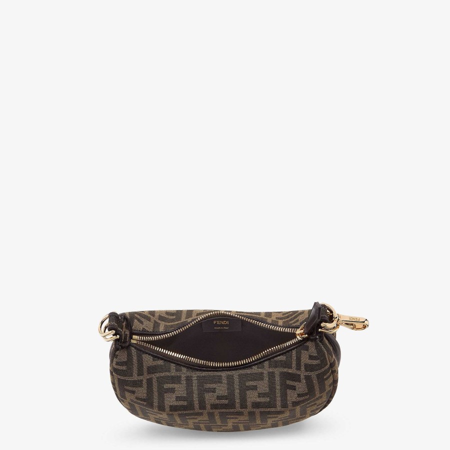 Women Fendi Hobo Bags | Fendigraphy Mini Brown