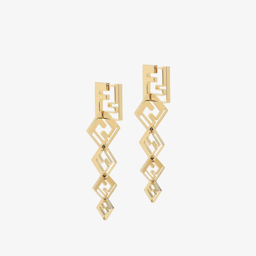 Women Fendi Earring & Brooches | Forever Fendi Earrings Gold