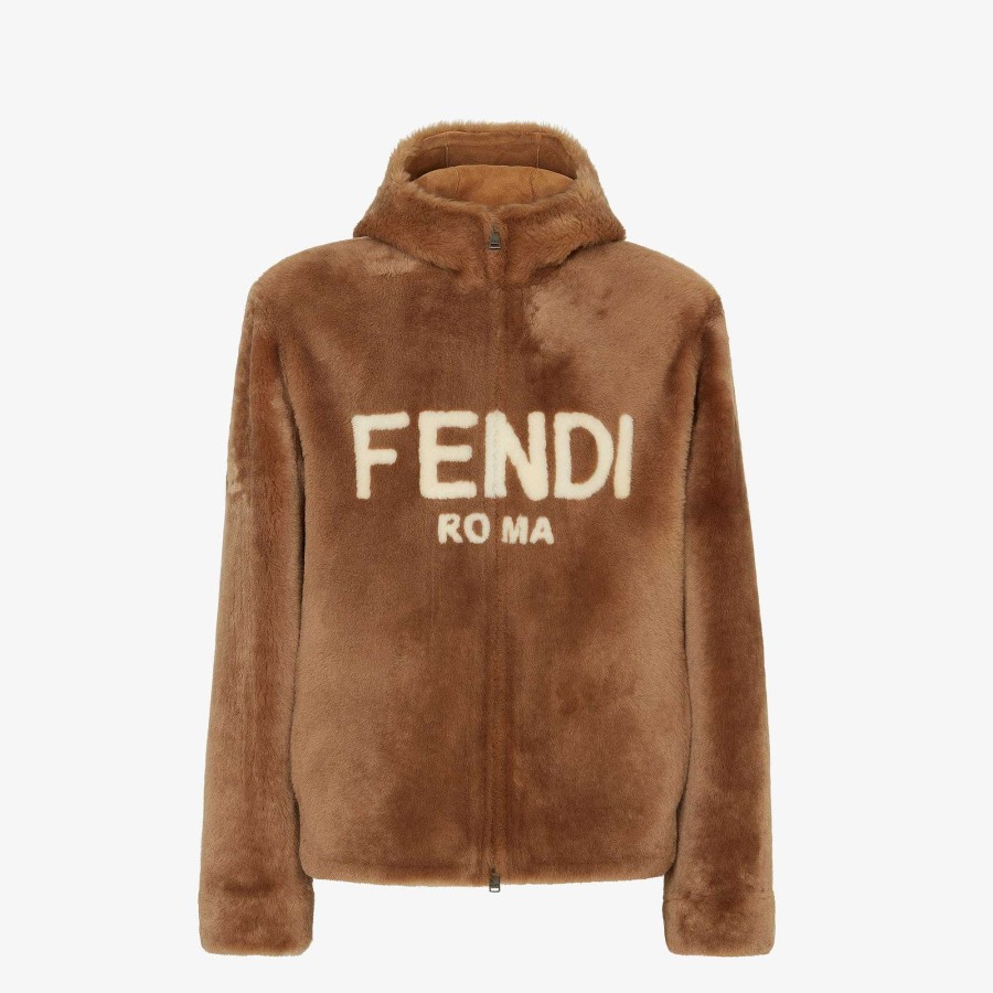 Men Fendi Outerwear | Blouson Brown