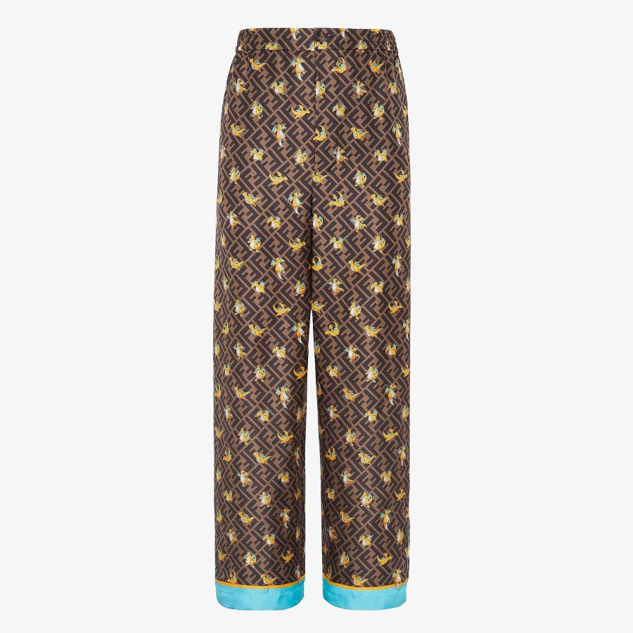 Fendi X Frgmt X Pokemon Fendi | Pants Brown